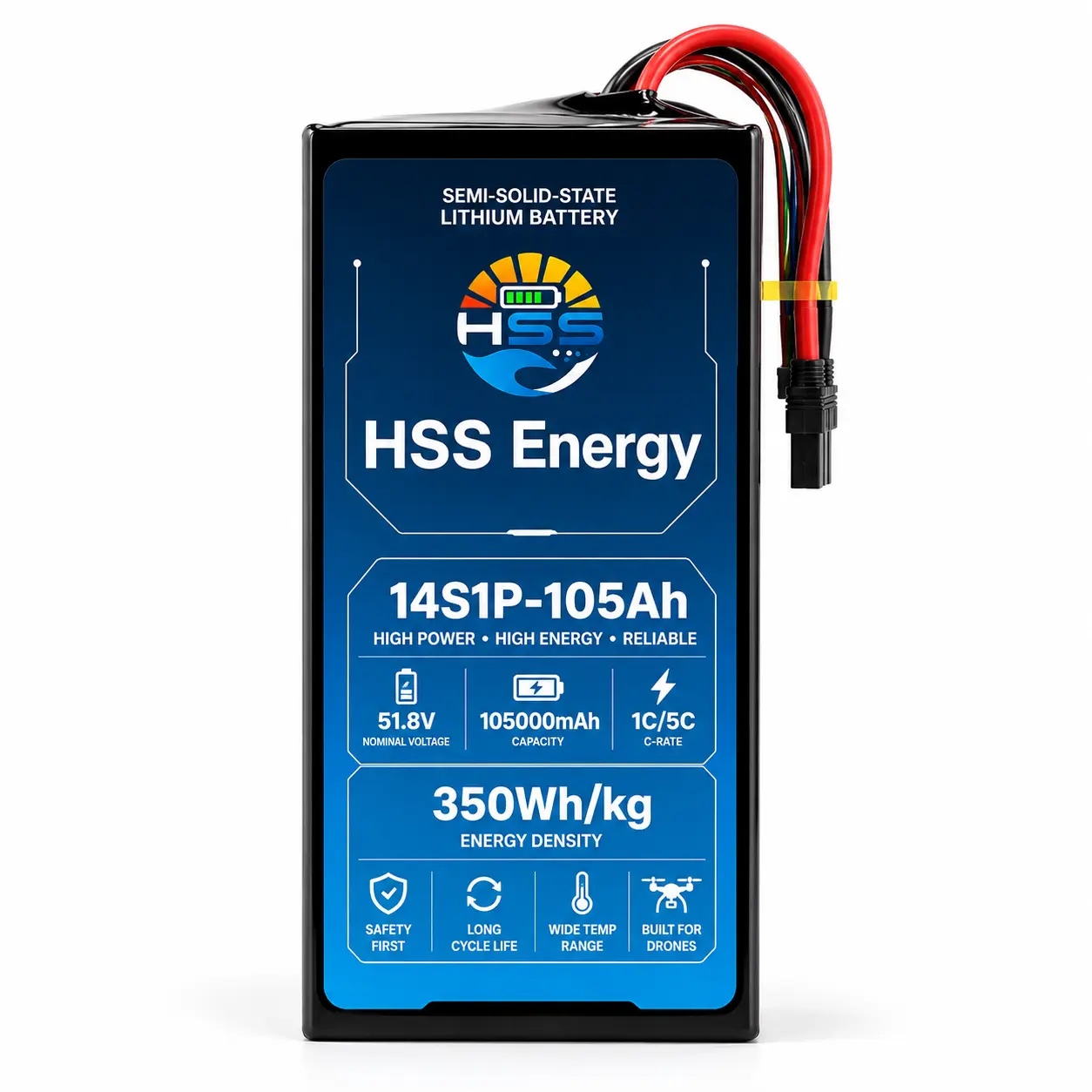 Batterie de drone 14S 105Ah