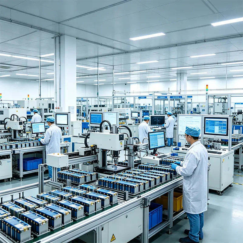 La force globale de l'usine permet la production de batteries au lithium de haute qualité à Xiamen HSS Energy Technology