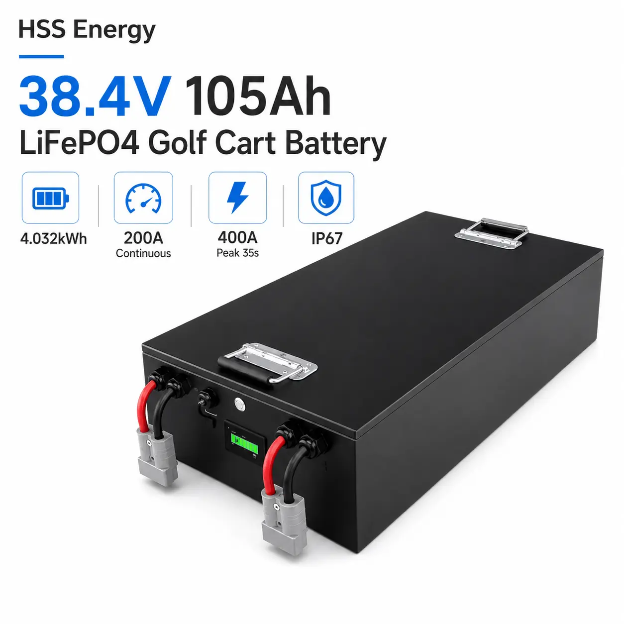 Batterie au lithium pour voiturette de golf 36V 105Ah