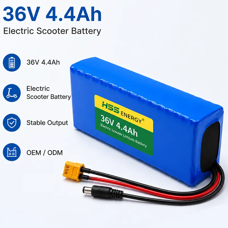 Batterie au lithium pour scooter électrique 36V 4,4 Ah