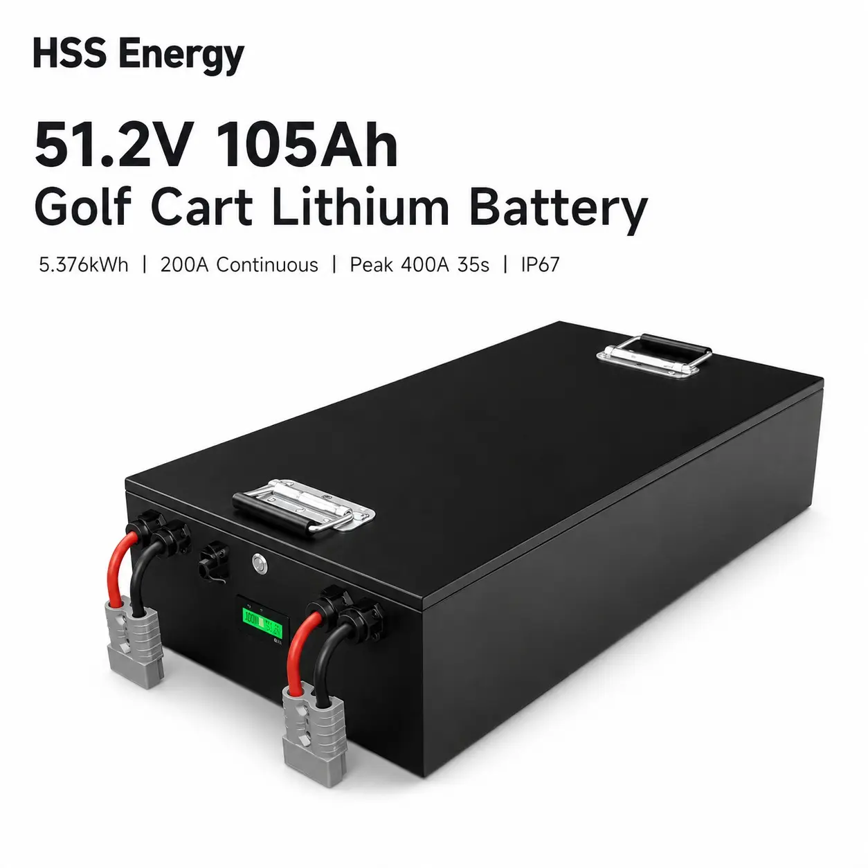 Batterie au lithium pour voiturette de golf 51,2 V 105 Ah