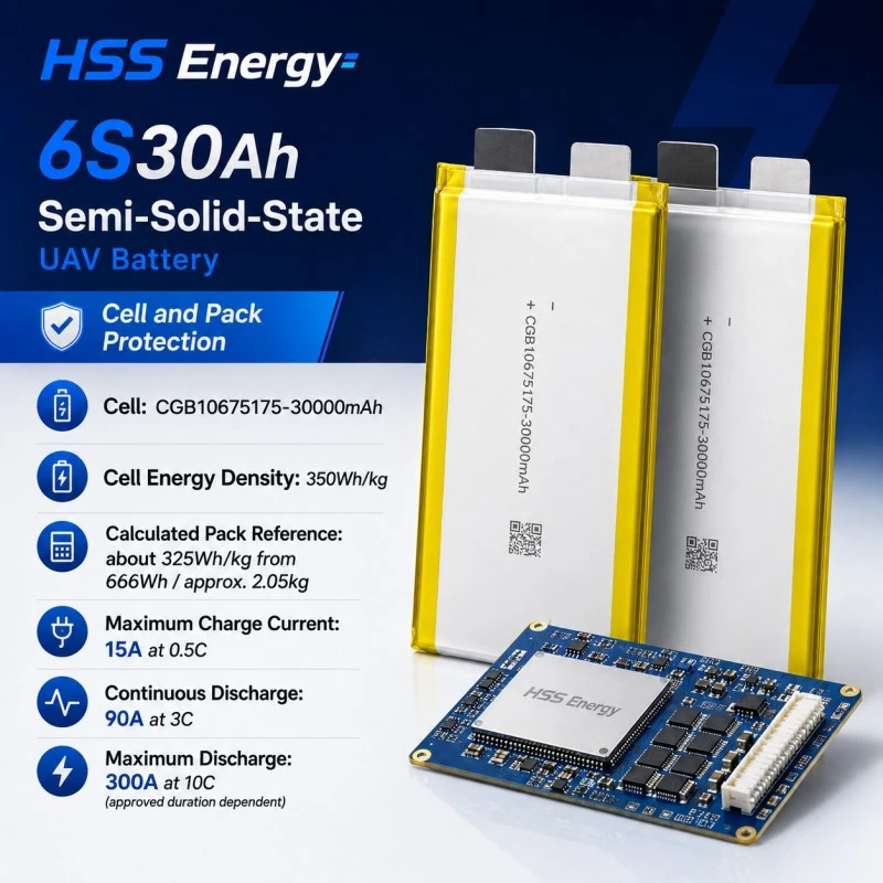 Batterie de drone 6S 30000mAh