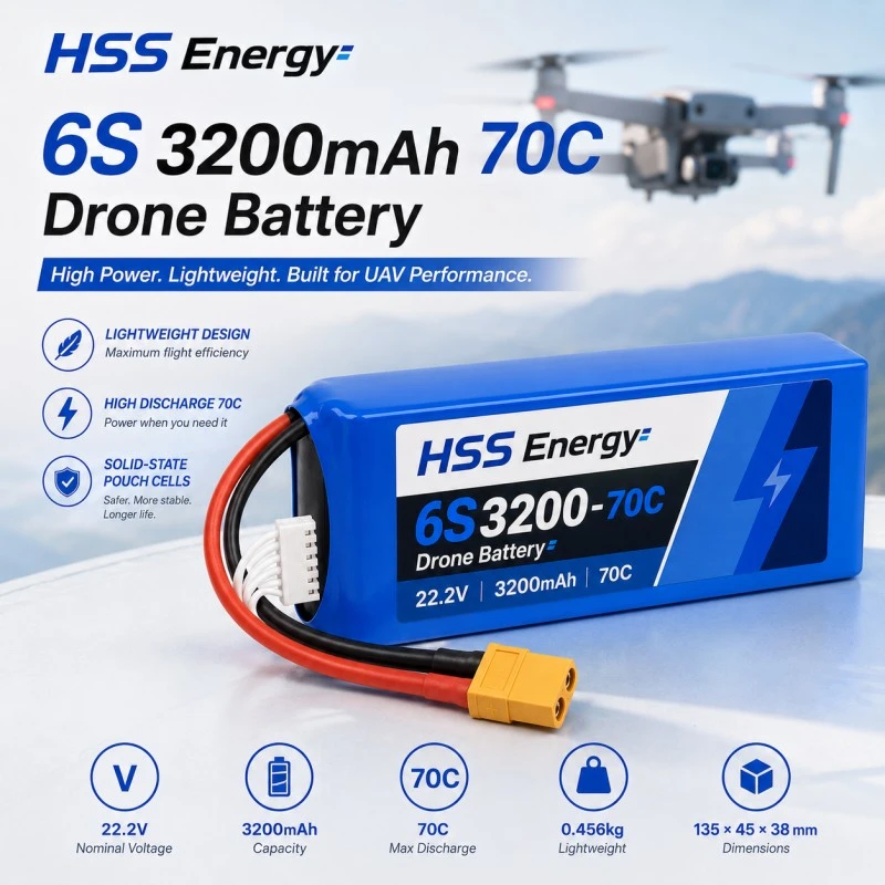 Batterie FPV 6S 3200mAh