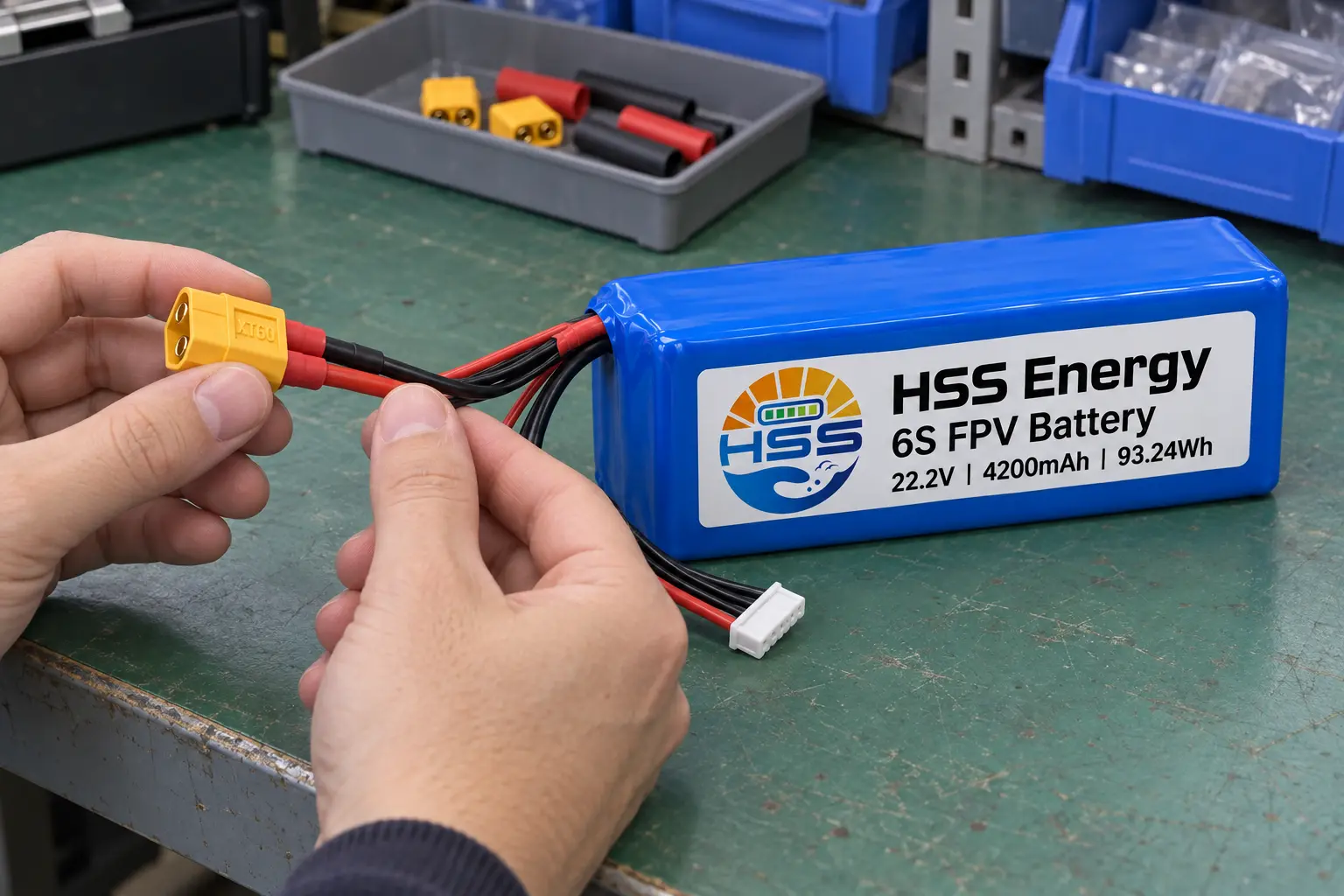 6S 4200mAh FPV Battery